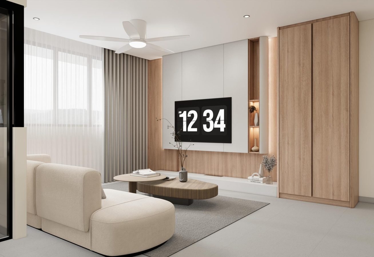 799 Yishun Ring Road Scandinavian interior